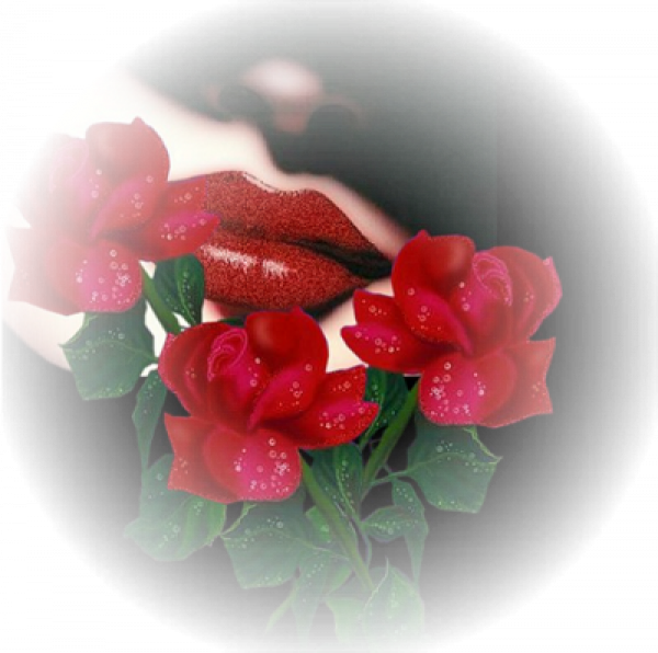 Rouge ... roses rouges  rouge baiser !!