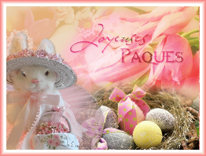 Joyeuses Pâques sur mon blog 