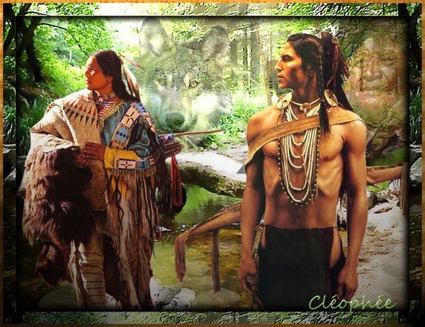 Amérindiens  ... Belle image de Cléophée