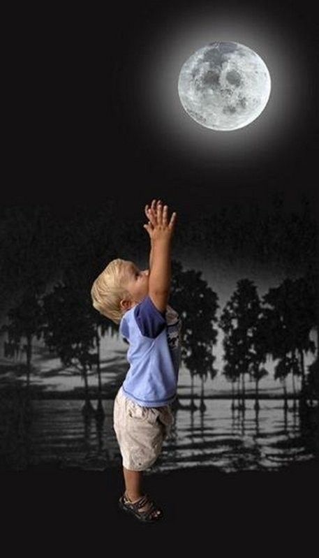 l'enfant et la lune  